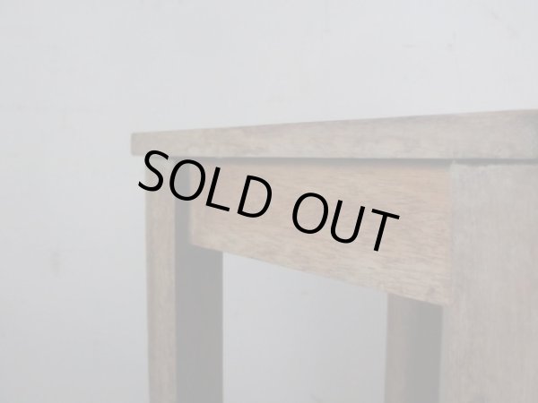 画像7: アンティーク 寂びた角椅子 スツール