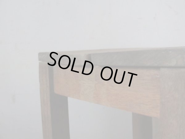 画像8: アンティーク 寂びた角椅子 スツール