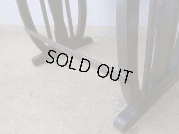 画像12: アンティーク 古い洋館 桜材のサイドテーブル