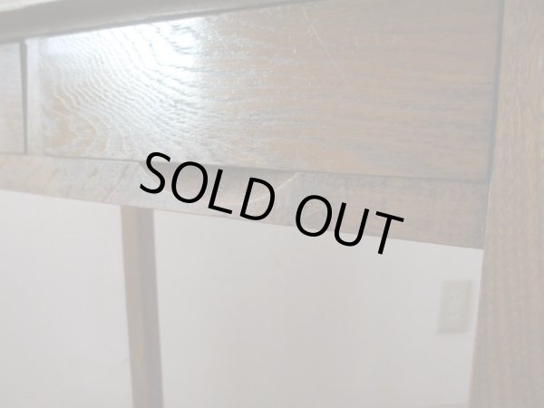 画像12: ヴィンテージ 明るい木味の平机 デスク