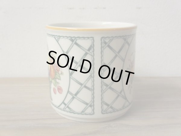 画像7: villeroy&Boch Basket ビレロイ＆ボッホ バスケット カップ＆ソーサー 2客セット 西ドイツ
