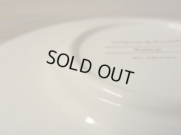 画像15: villeroy&Boch Basket ビレロイ＆ボッホ バスケット カップ＆ソーサー 2客セット 西ドイツ