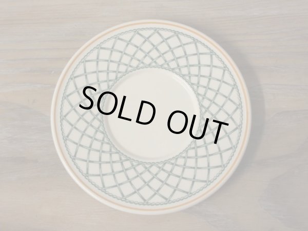 画像12: villeroy&Boch Basket ビレロイ＆ボッホ バスケット カップ＆ソーサー 2客セット 西ドイツ