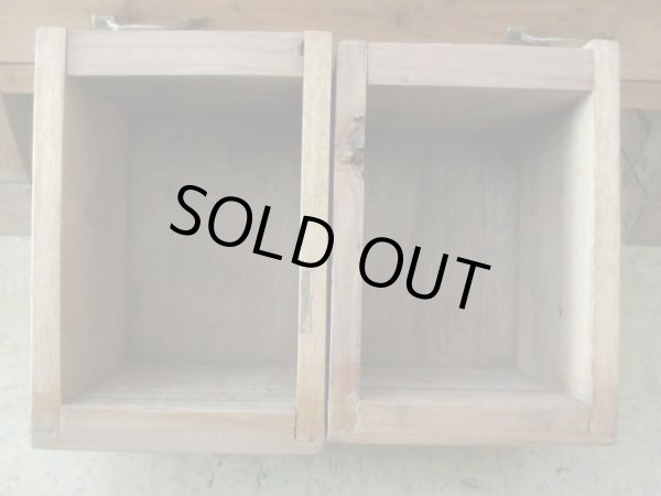 画像14: アンティーク 乾いた木質のローボード 文机