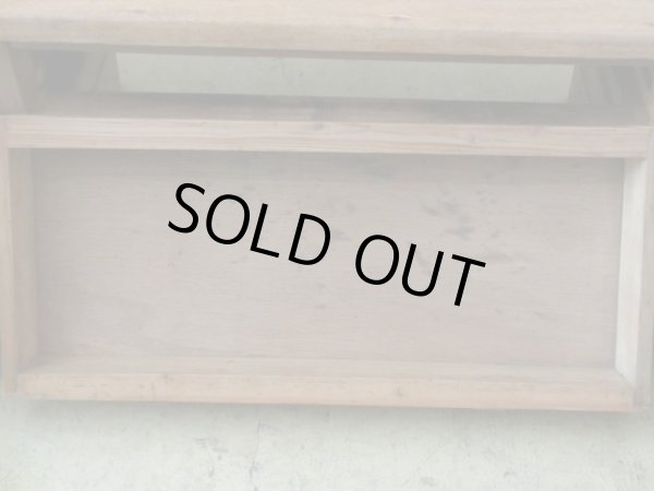 画像13: アンティーク 乾いた木質のローボード 文机