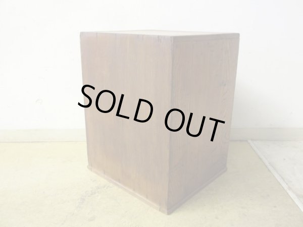 画像5: アンティーク 木目の美しい3杯引出し