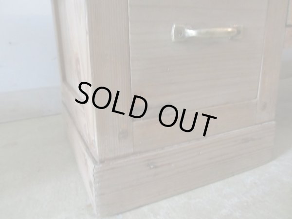 画像7: アンティーク 乾いた木質のローボード 文机