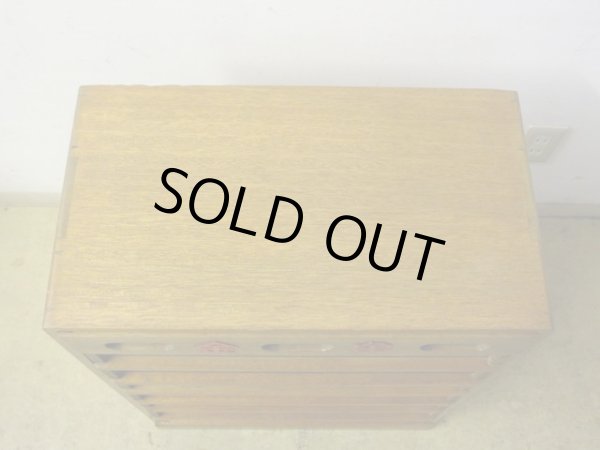 画像5: ヴィンテージ 手芸屋さんの糸ケース ショーケース