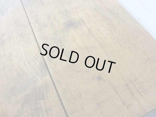 画像8: アンティーク 乾いた木肌の素朴な作業台 陳列台