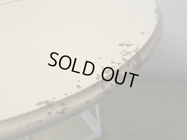 画像7: アンティーク 白く塗られたバタフライテーブル 