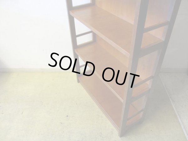 画像5: ヴィンテージ 木味良い雑誌も収納できる本棚