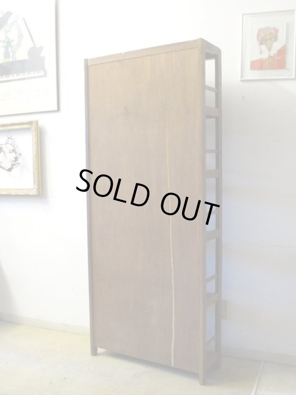 画像3: ヴィンテージ 木味良い雑誌も収納できる本棚