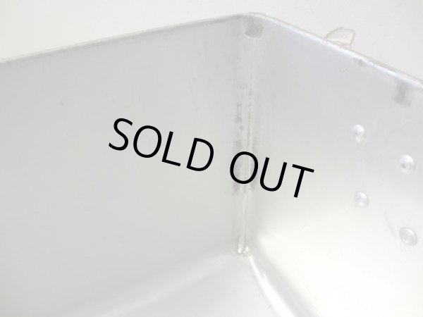 画像11: 昭和レトロ 給食用 アルミ箱