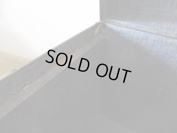 画像16: アンティーク 大型トランク 船箱 (1)