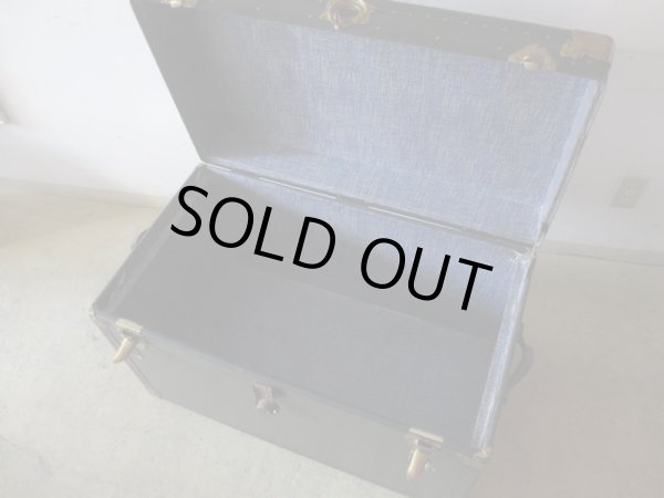 画像14: アンティーク 大型トランク 船箱 (1)