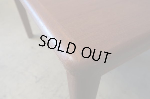 画像6: 北欧ヴィンテージ　チーク材のコーヒーテーブル ソファーテーブル