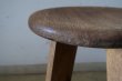 画像7: アンティーク 木味良い丸椅子 スツール (2)