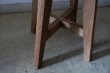 画像10: アンティーク 木味良い丸椅子 スツール (2)