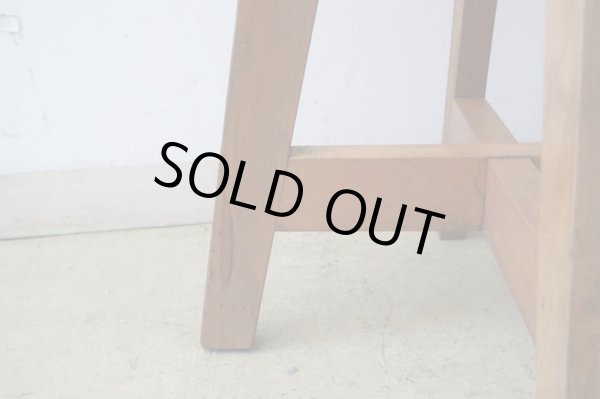 画像11: アンティーク 丸椅子 スツール (2)