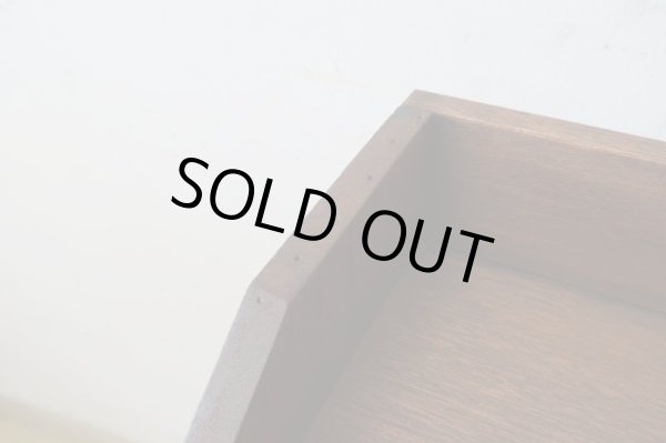 画像12: アンティーク ラワン材の収納棚