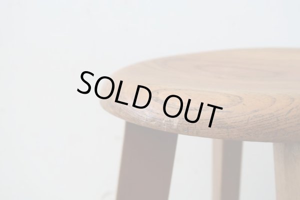 画像5: アンティーク 丸椅子 スツール (2)