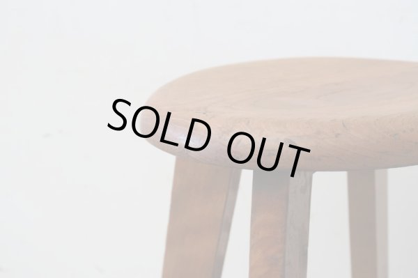 画像6: アンティーク 丸椅子 スツール (2)