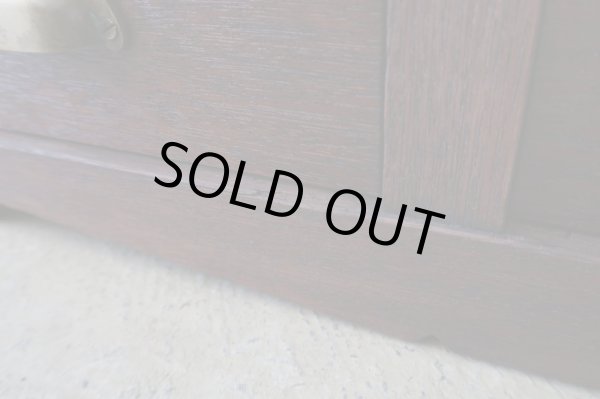 画像14: アンティーク ラワン材の収納棚