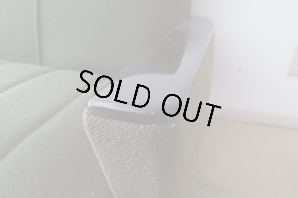 画像10: ヴィンテージ グリーンの三人掛けソファ 3P