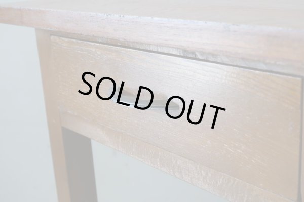 画像13: ヴィンテージ 木味良い平机