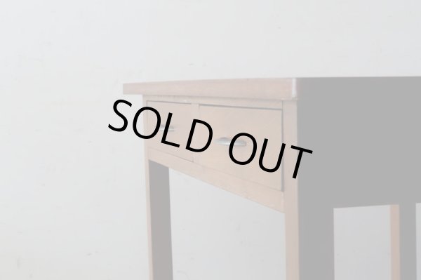 画像2: ヴィンテージ 木味良い平机