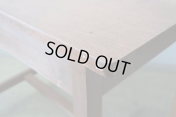 画像9: ヴィンテージ 木味良い平机