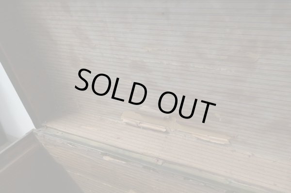 画像13: アンティーク 大型トランク 船箱 グリーン