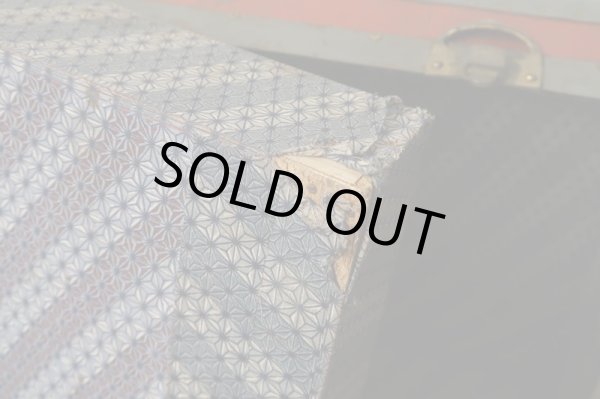 画像14: アンティーク トランク 赤 松屋