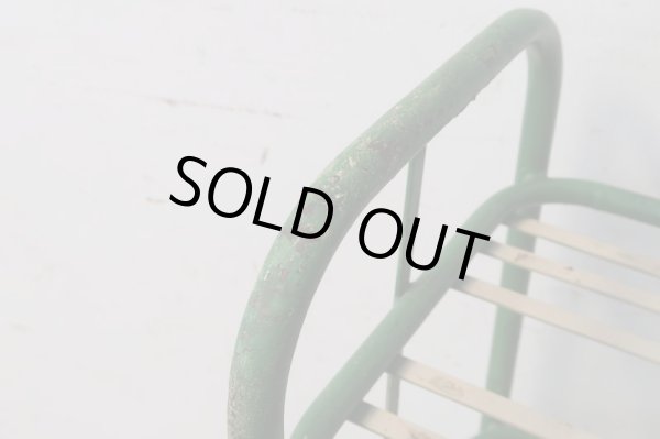 画像9: ヴィンテージ キャスター付のアイアンシェルフ ラック