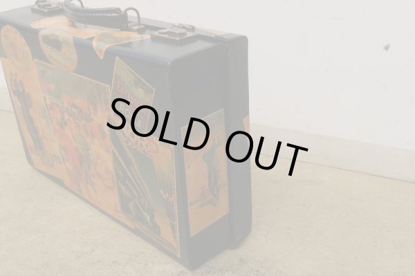 画像5: ヴィンテージ 古い三越のトランク ネイビー