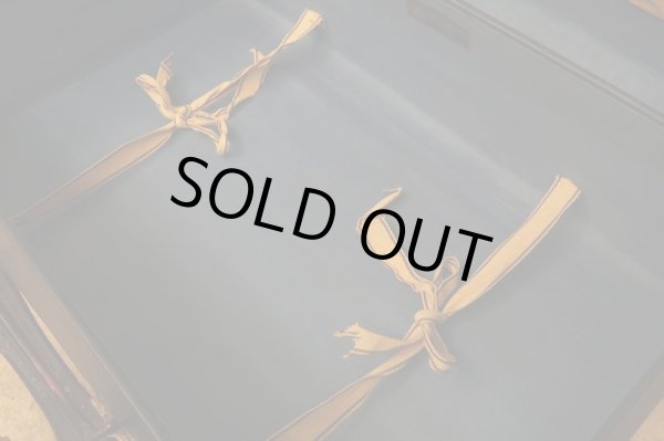 画像16: ヴィンテージ 古い三越のトランク ネイビー