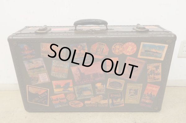 画像13: ヴィンテージ 古い三越のトランク 深緑