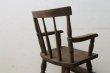 画像5: アンティーク ナラ材の子供椅子 チャイルドチェア