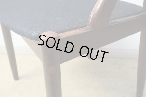 画像11: ヴィンテージ 辻木工 アームチェア デニム張り (1)