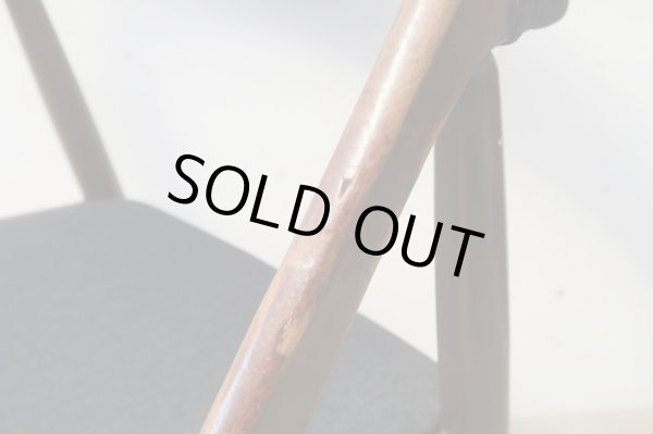 画像9: ヴィンテージ 辻木工 アームチェア デニム張り (1)