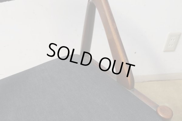 画像5: ヴィンテージ 辻木工 アームチェア デニム張り (2)