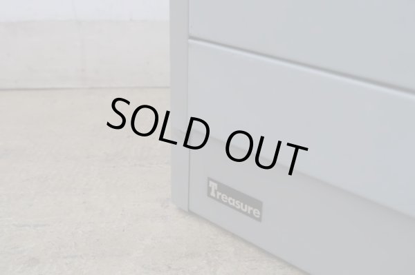 画像11: ヴィンテージ スチール製書類棚 A4小引出し