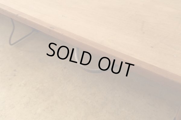 画像12: アンティーク 三越製の折りたたみテーブル