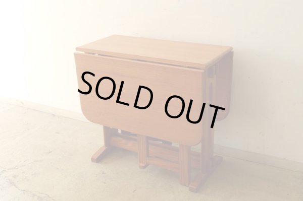 画像4: ヴィンテージ パイン材のバタフライテーブル