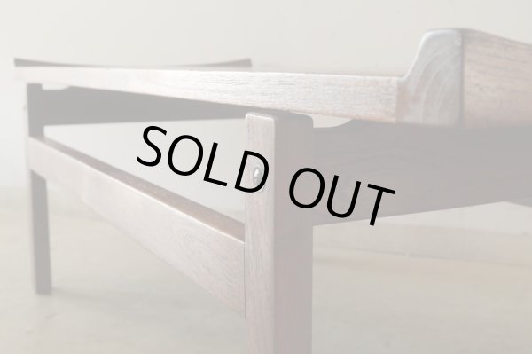 画像10: 北欧デザイン チーク材のローテーブル