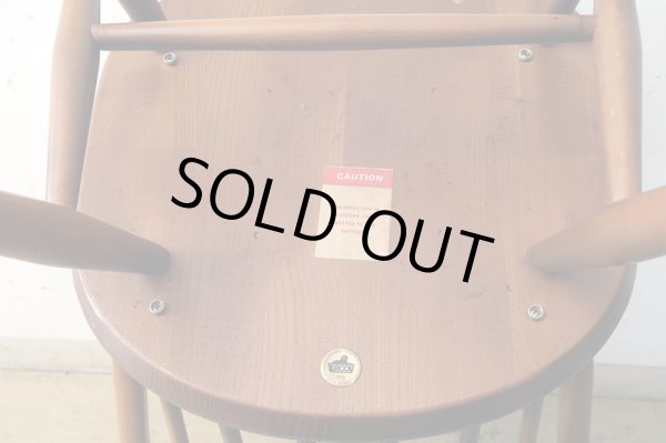 画像15: 英国ヴィンテージ ERCOL アーコール フープバックチェア 椅子 (1)
