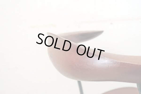 画像11: ヴィンテージ チーク材のアームチェア デスクチェア