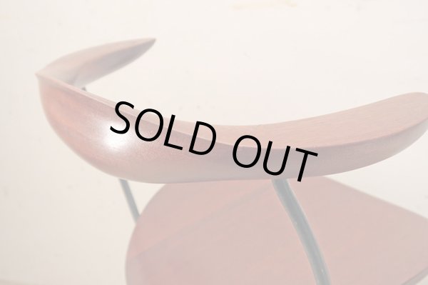 画像7: ヴィンテージ チーク材のアームチェア デスクチェア