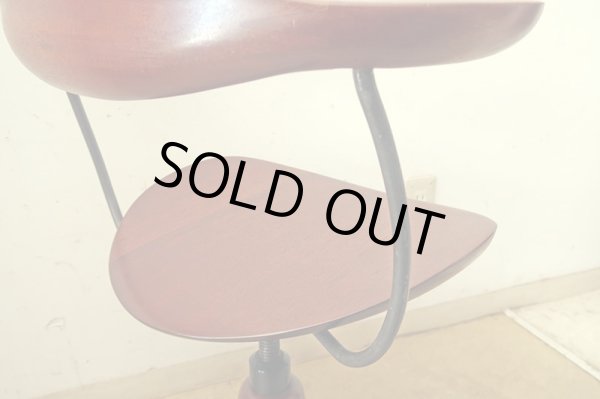 画像12: ヴィンテージ チーク材のアームチェア デスクチェア