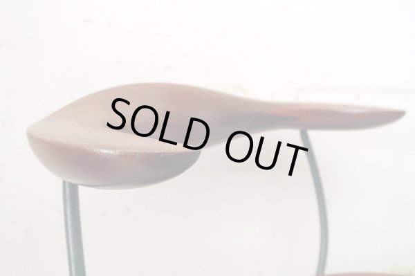 画像6: ヴィンテージ チーク材のアームチェア デスクチェア